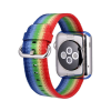 Apple Watch 38/40 mm gewebte Nylon Horlogeband Multi