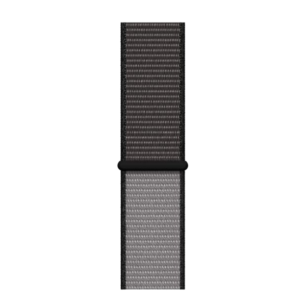 Apple Watch 42/44 mm Nylon Sport Loop Horlogeband Grau