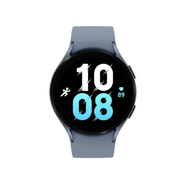 Refurbished Galaxy Watch5 | 44mm | Aluminium Blau | Blau Sportarmband | GPS | WiFi