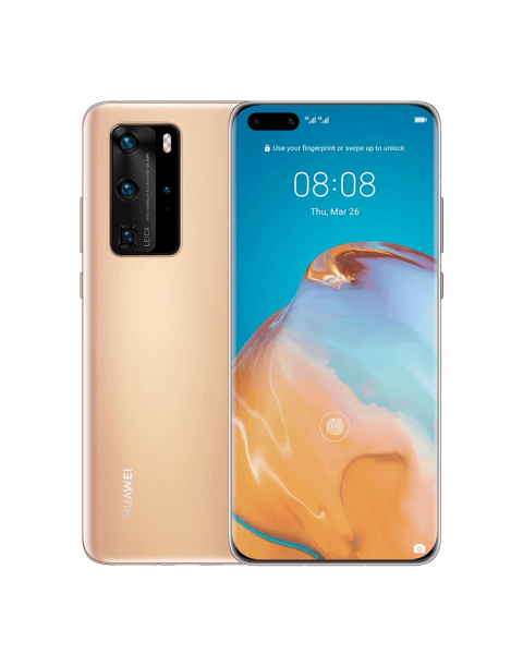 Refurbished Huawei P40 Pro | 256GB | Gold | 5G | Dual