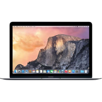 MacBook 12-Zoll | Kern M 1,1 GHz | 256-GB-SSD | 8GB RAM | Space Grau (Anfang 2015) | Qwerty