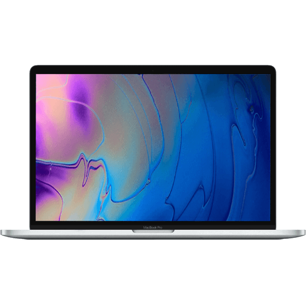 MacBook Pro 15 Zoll | Core i7 2,2 GHz | 256 GB SSD | 16 GB RAM | Silber (2018) | Qwerty/Azerty/Qwertz