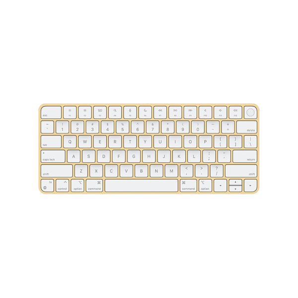 Apple Magic Keyboard 2 mit Touch ID | Gelb | QWERTY