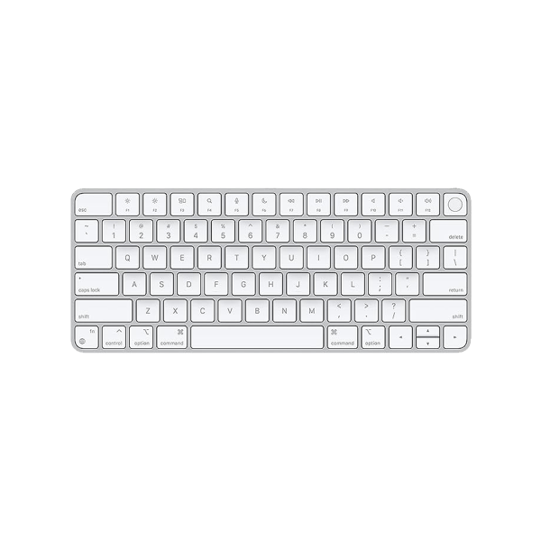 Apple Magic Keyboard 2 mit Touch ID | Silber | QWERTY