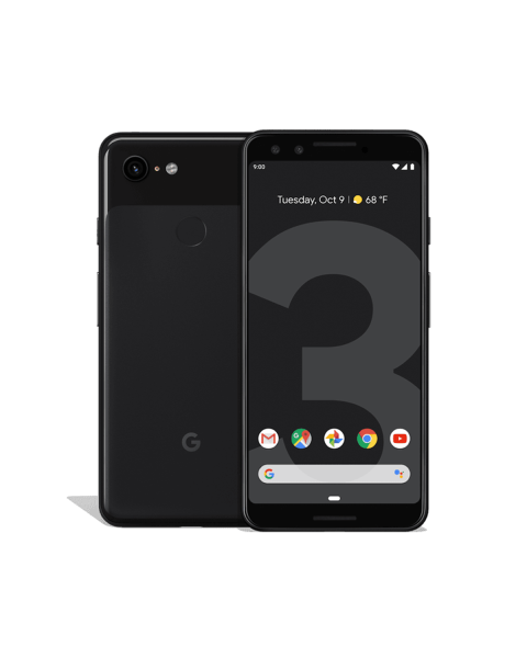 Refurbished Google Pixel 3 | 128GB | Schwarz