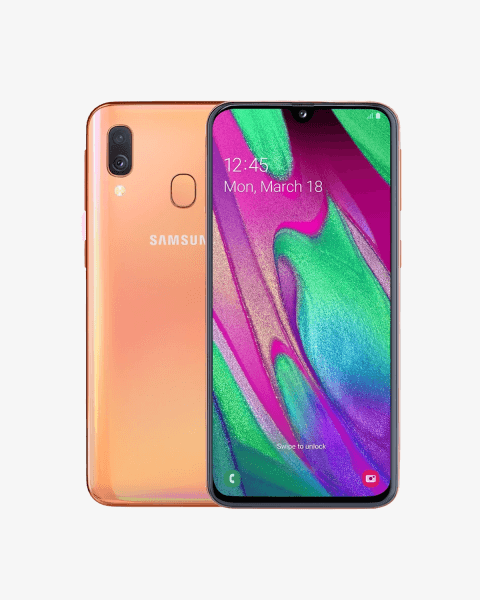 Refurbished Samsung Galaxy A40 64GB Orange