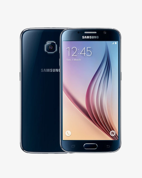 Refurbished Samsung Galaxy S6 128GB Schwarz