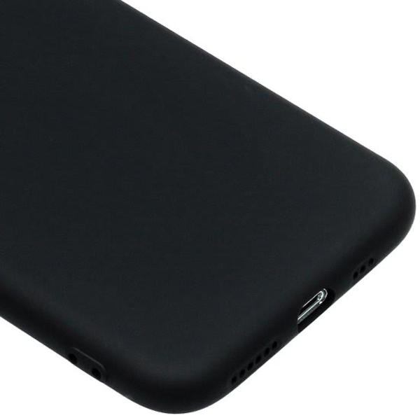 Silikon Backcover für das iPhone 11 | Schwarz