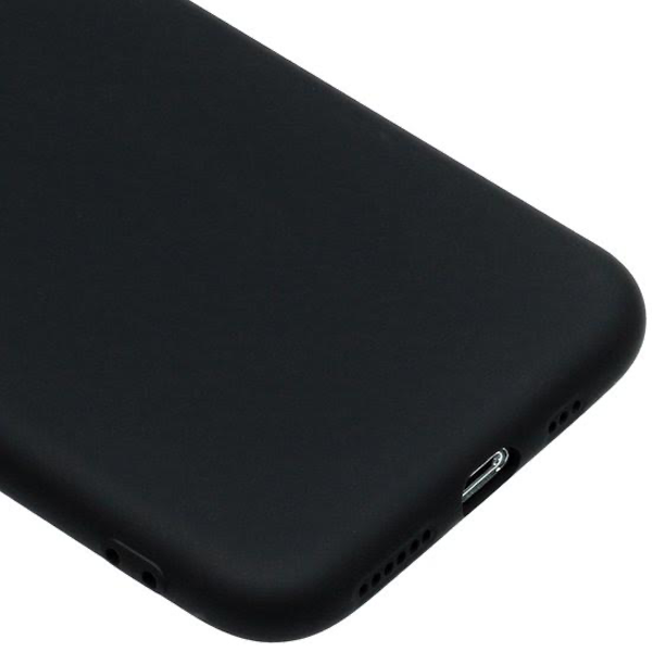 Silikon Backcover für das iPhone 11 Pro | Schwarz