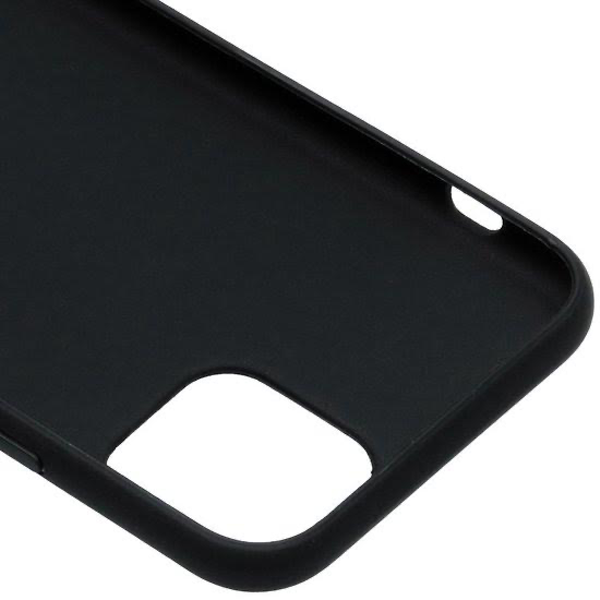 Silikon Backcover für das iPhone 11 Pro | Schwarz