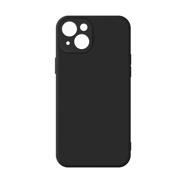 Silikon Backcover für das iPhone 13 | Schwarz