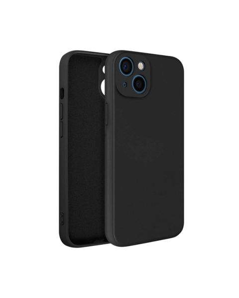 Silikon Backcover für das iPhone 14 | Schwarz