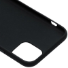 Silikon Backcover für das iPhone 12 Mini | Schwarz